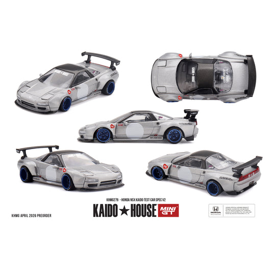 [PRE ORDER] Kaido House 1:64 Honda NSX Kaido Test Car Spec V2 KHMG279