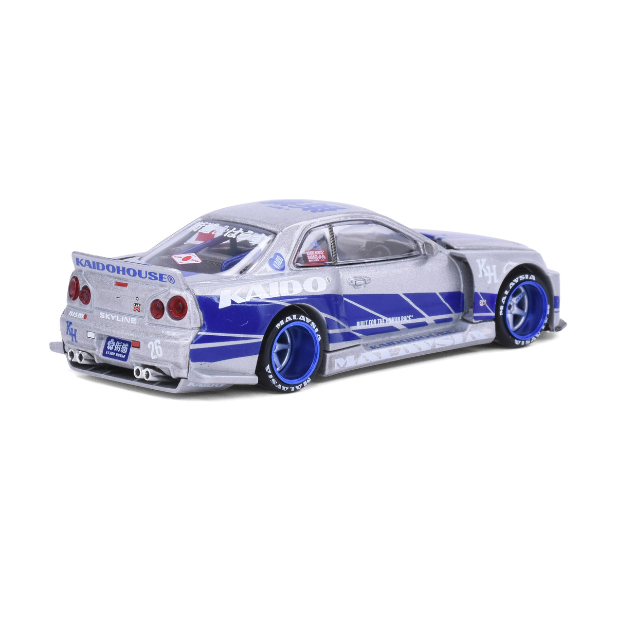 Kaido House 1:64 Nissan Skyline GT-R R34 KHFF Brian's Skyline Livery MDX 2026