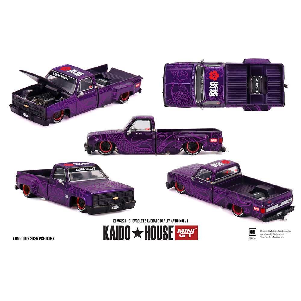 [PRE ORDER] Kaido House 1:64 Chevrolet Silverado Dually KAIDO Koi V1