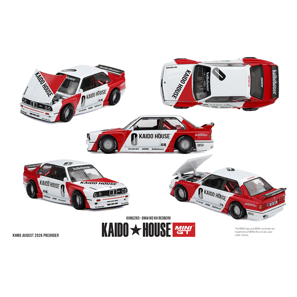 [PRE ORDER] Kaido House 1:64 BMW M3 KH REDBORO