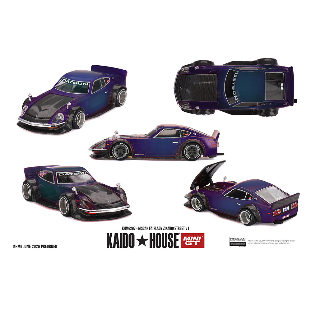 [PRE ORDER] Kaido House 1:64 Nissan Fairlady Z Kaido Street V1