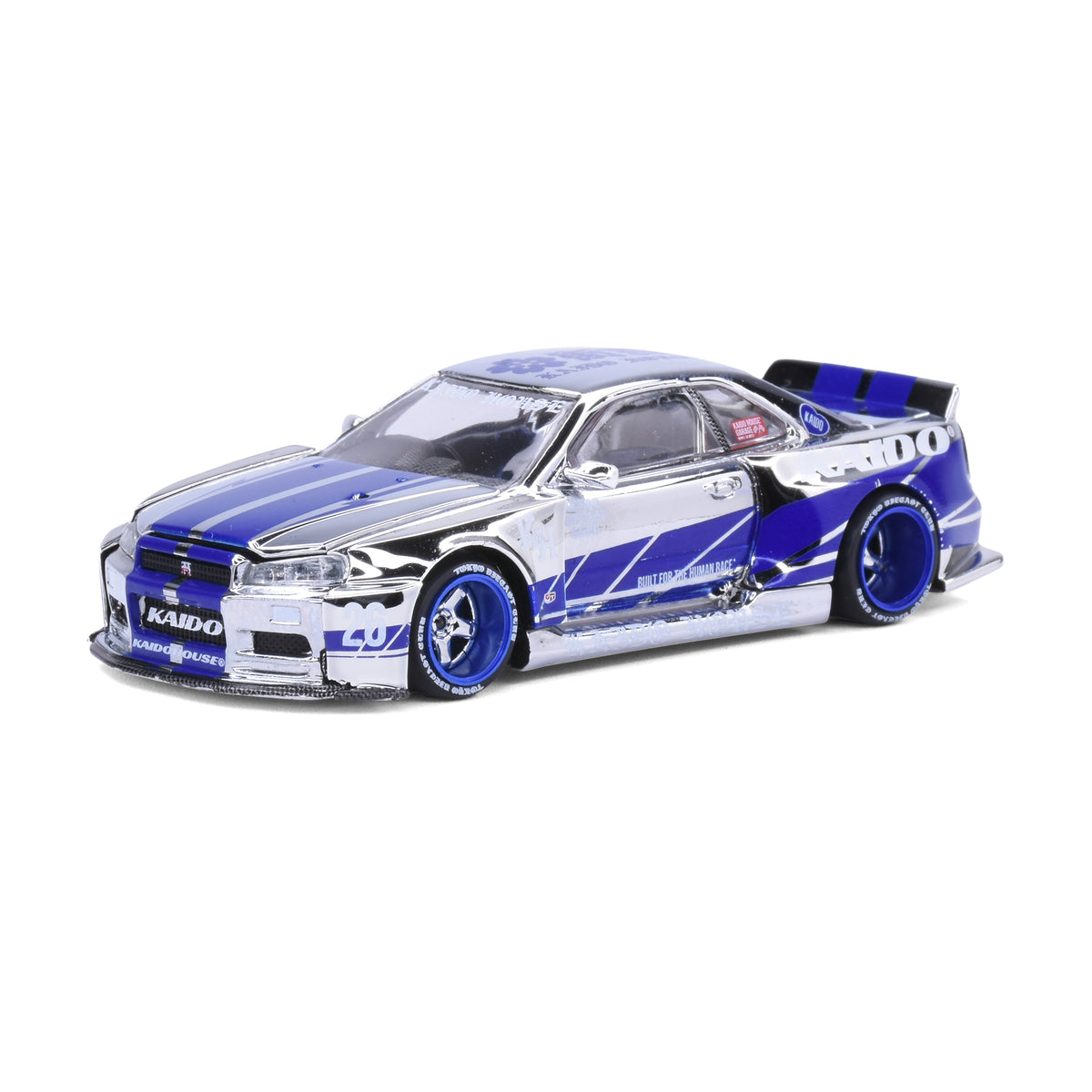 Kaido House 1:64 Nissan Skyline GT-R R34 Kaido Works KHFF 2026 Tokyo DieCast Club Exclusive