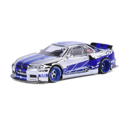 Kaido House 1:64 Nissan Skyline GT-R R34 Kaido Works KHFF 2026 Tokyo DieCast Club Exclusive