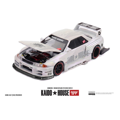 [PRE ORDER] Kaido House 1:64 Nissan Skyline GT-R (R32) SERI V1
