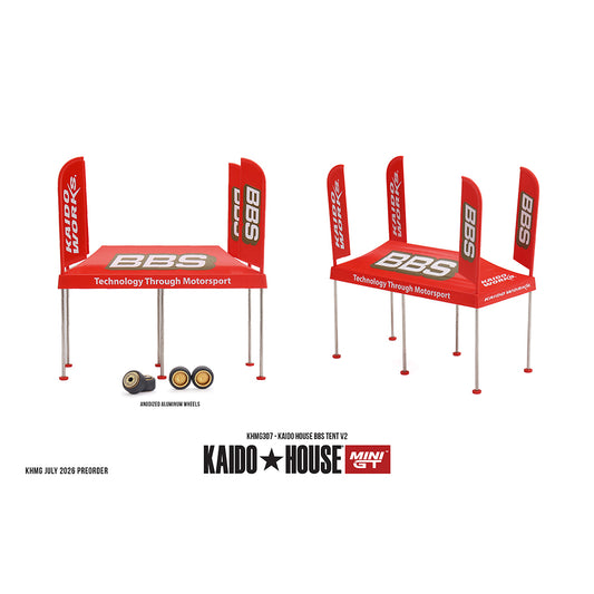 [PRE ORDER] Kaido House 1:64 BBS Tent V2 Set