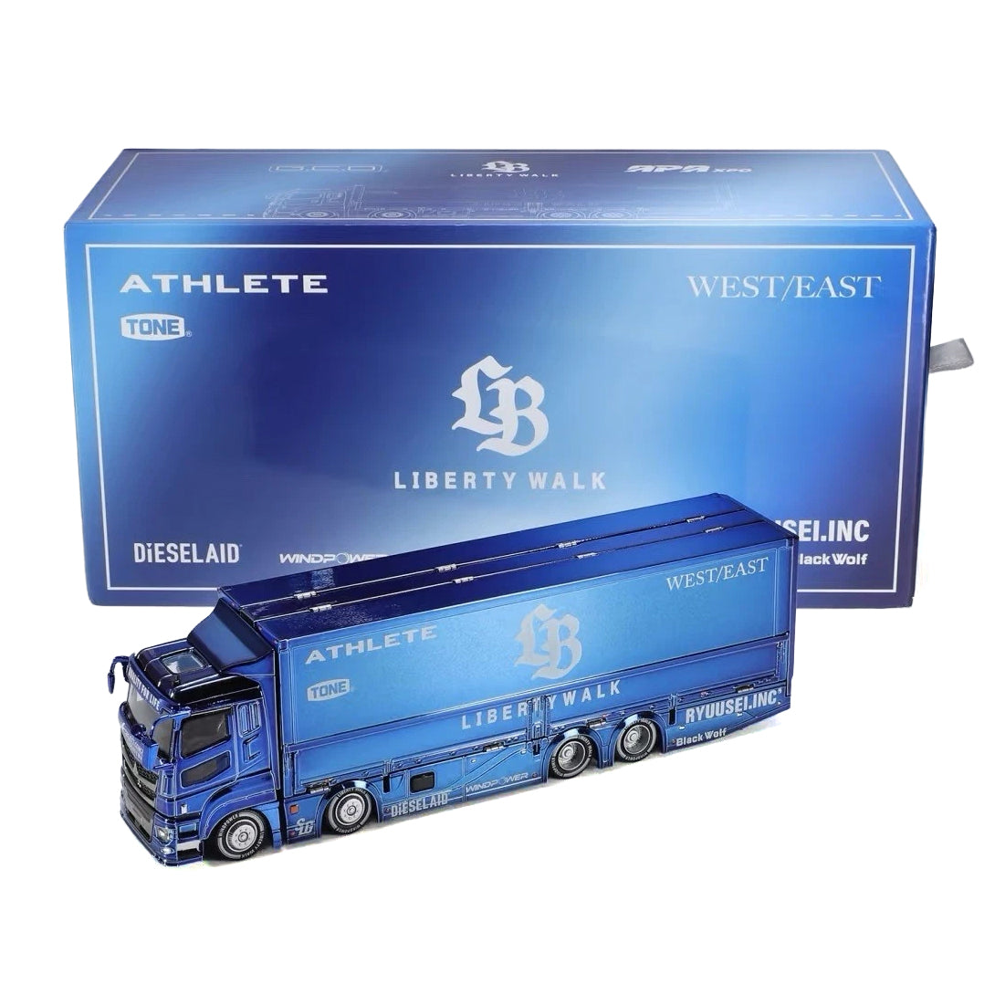GCD Models 1:64 LBWK LB-Truck Fuso Super Great 2025 Foshan APA XPO Exclusive