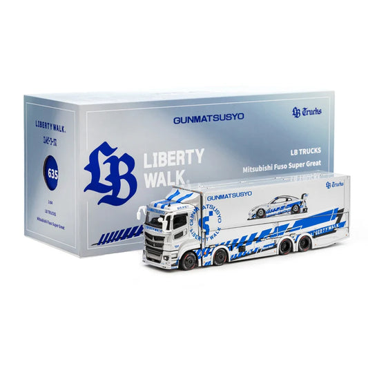 [PRE ORDER] GCD 1:64 Mitsubishi Fuso Super Great Transport LBWK TAS 2026