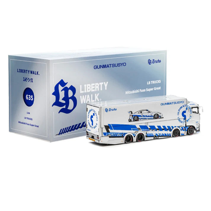[PRE ORDER] GCD 1:64 Mitsubishi Fuso Super Great Transport LBWK TAS 2026