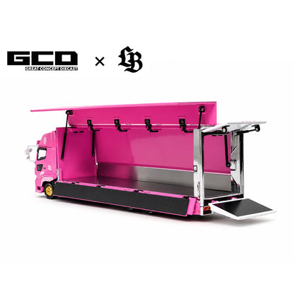 [PRE ORDER] GCD 1:64 LBWK HINO700 LB Truck Pink Special Edition