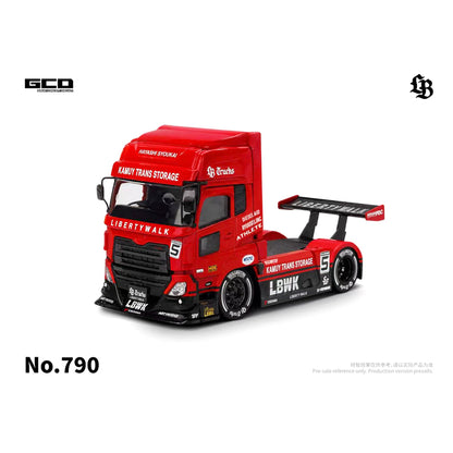 [PRE ORDER] GCD 1:64 LBWK UD Quon 2022 Super Silhouette Red