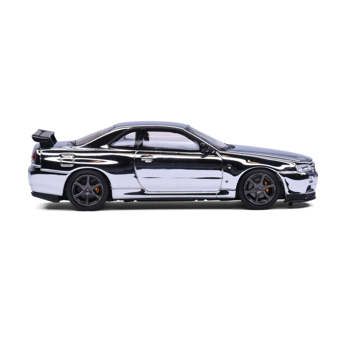 Motorhelix 1:64 Nissan Skyline GT-R R34 V-Spec II Electroplating Silver Canadian DieCast Expo 2026