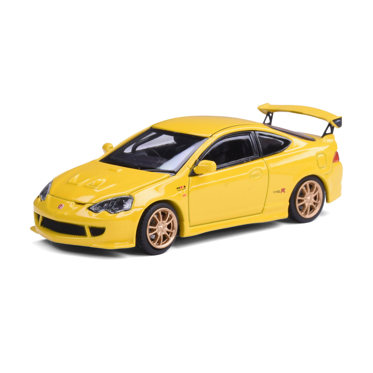 Motorhelix 1:64 Honda Integra Type R (DC5) MUGEN Phoenix Yellow