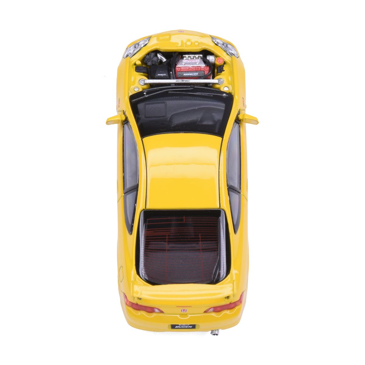 Motorhelix 1:64 Honda Integra Type R (DC5) MUGEN Phoenix Yellow
