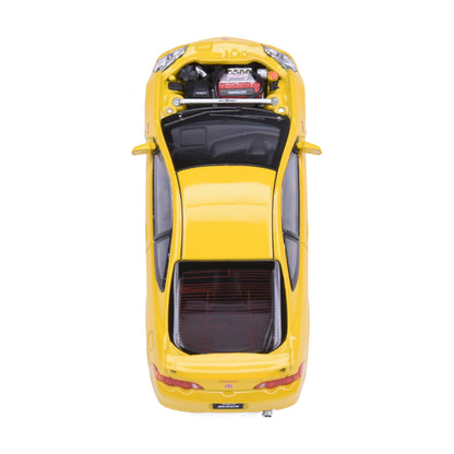 Motorhelix 1:64 Honda Integra Type R (DC5) MUGEN Phoenix Yellow