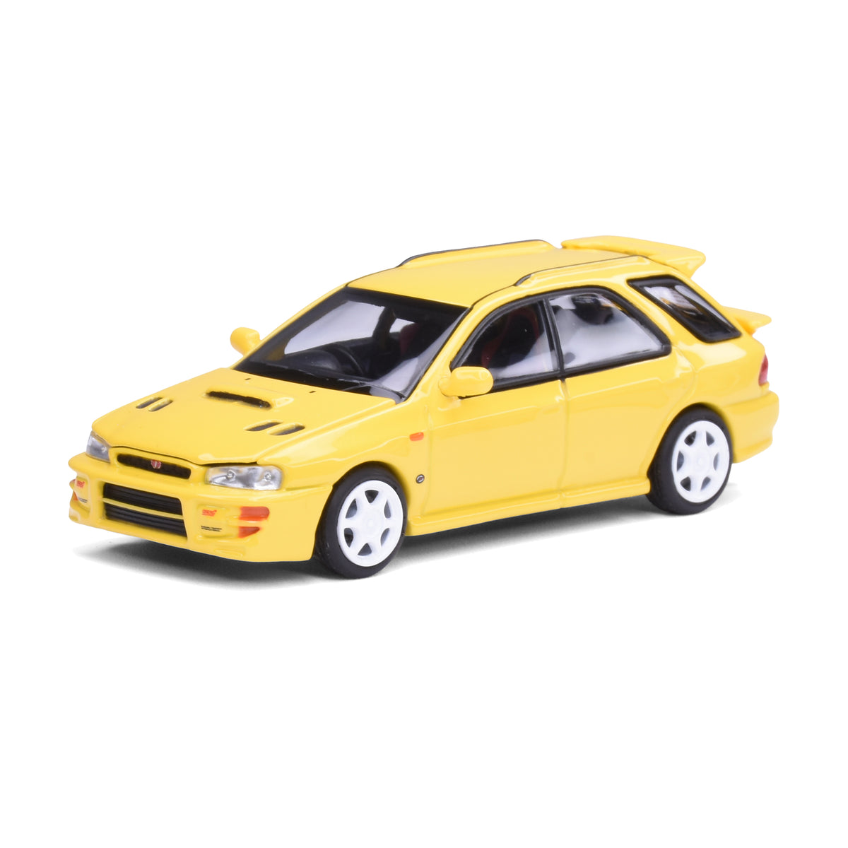 Motorhelix 1:64 Subaru Impreza Wagon WRX STi Ver VI Cashmere Yellow