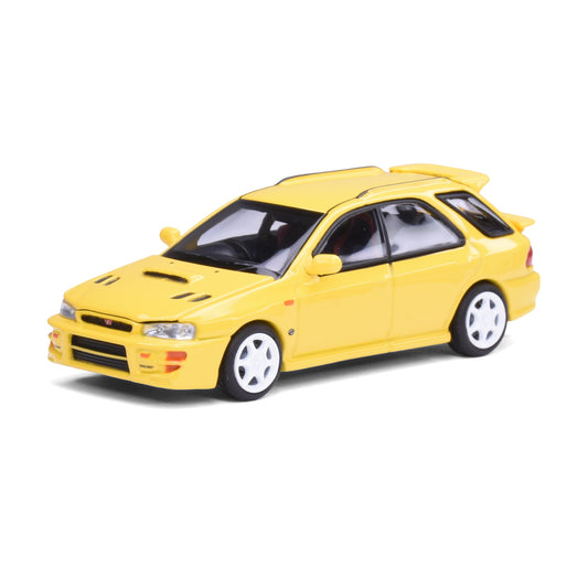 Motorhelix 1:64 Subaru Impreza Wagon WRX STi Ver VI Cashmere Yellow