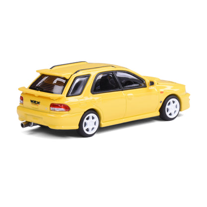 Motorhelix 1:64 Subaru Impreza Wagon WRX STi Ver VI Cashmere Yellow