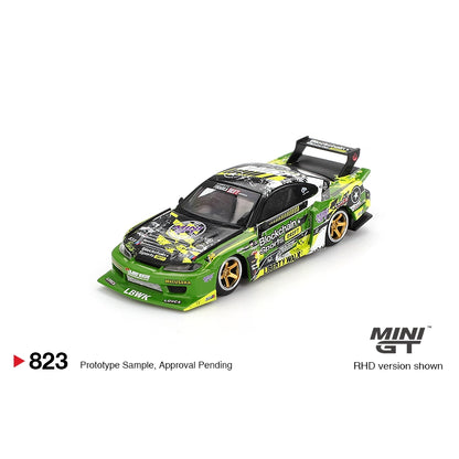 Mini GT 1:64 Nissan LB-Super Silhouette S15 SILVIA #555 V2 2024 MGT00823-BL