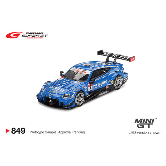 Mini GT 1:64 Nissan Z GT500 #1 Marelli Impul Z Team Impul 2023 Super GT Series