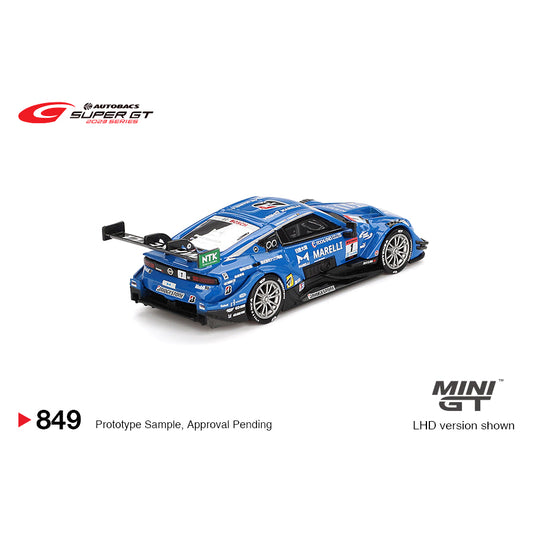 Mini GT 1:64 Nissan Z GT500 #1 Marelli Impul Z Team Impul 2023 Super GT Series