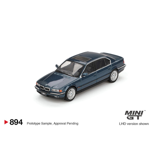 Mini GT 1:64 BMW 750IL Sorrento Blue Metallic MGT00894-BL