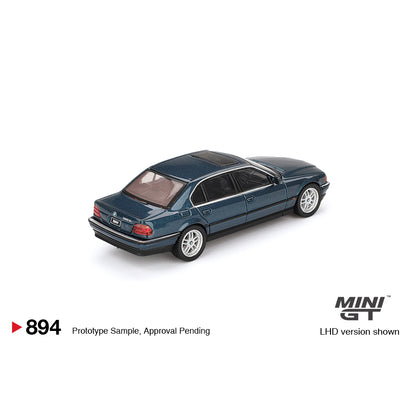 Mini GT 1:64 BMW 750IL Sorrento Blue Metallic MGT00894-BL