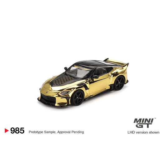 Mini GT 1:64 Nissan Z VeilSide FFZ400 Gold Chrome