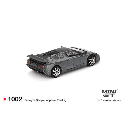 Mini GT 1:64 Bugatti EB110 Super Sport Grigio Scuro