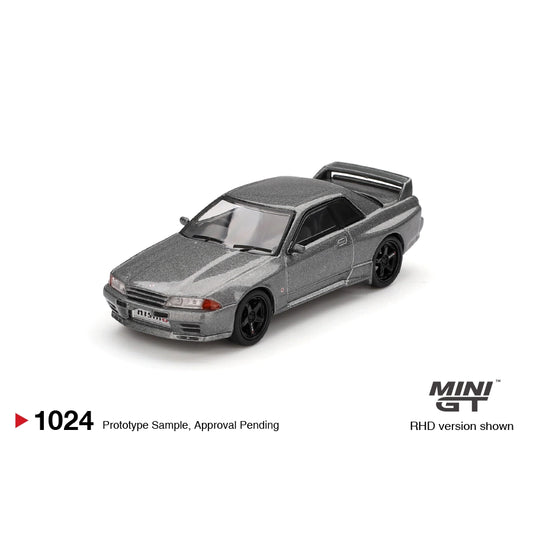 Mini GT 1:64 Nissan Skyline GT-R NISMO CRS Version Dark Metal Gray MGT01024-BL