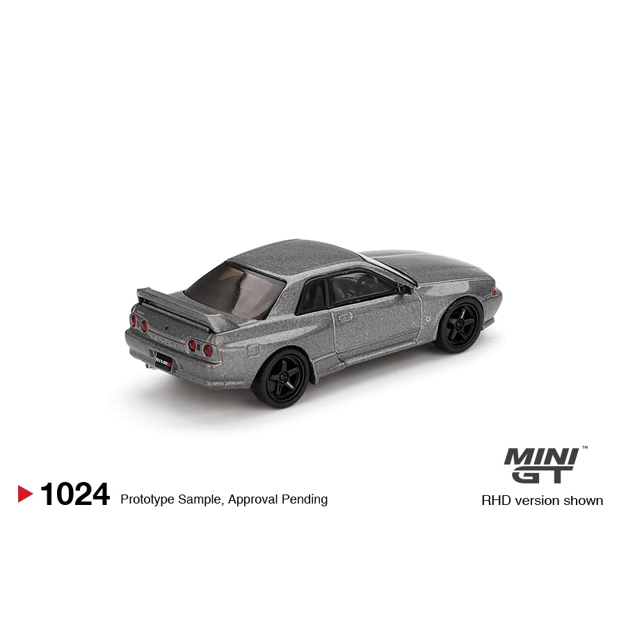 Mini GT 1:64 Nissan Skyline GT-R NISMO CRS Version Dark Metal Gray MGT01024-BL