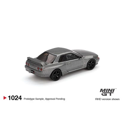 Mini GT 1:64 Nissan Skyline GT-R NISMO CRS Version Dark Metal Gray MGT01024-BL