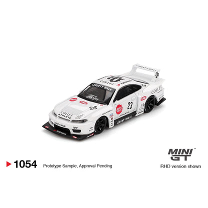 Mini GT 1:64 Nissan LB-Super Silhouette S15 SILVIA ATHLETE MGT01054-BL