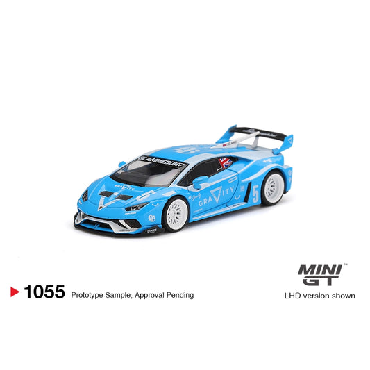 Mini GT 1:64 LB WORKS Lamborghini Huracán GT Gravity MGT01055-BL