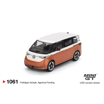 Mini GT 1:64 Volkswagen ID.Buzz Candy White / Energetic Orange MGT01061-BL