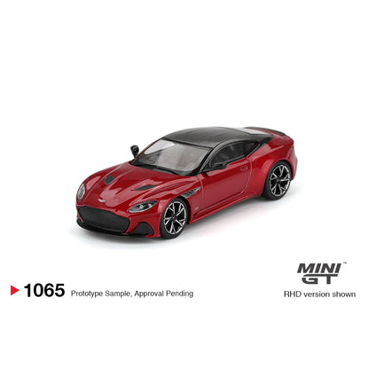 Mini GT 1:64 Aston Martin DBS Hyper Red MGT01065-BL