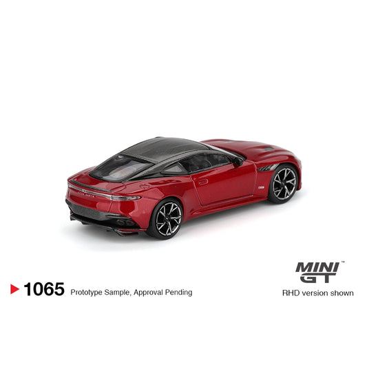 Mini GT 1:64 Aston Martin DBS Hyper Red MGT01065-BL