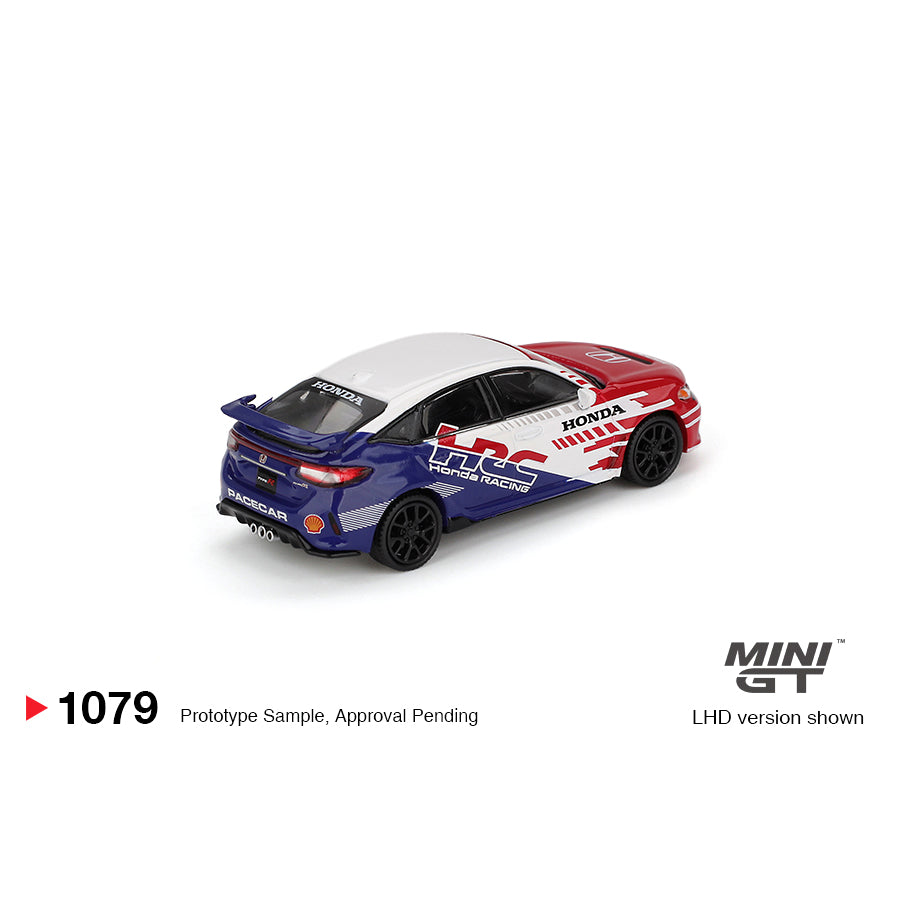 Mini GT 1:64 Honda Civic TYPE R 2024 Pace Car HRC MGT01079-BL
