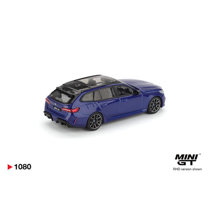 Mini GT 1:64 BMW M5 Touring Marina Bay Blue Metallic MGT01080-BL