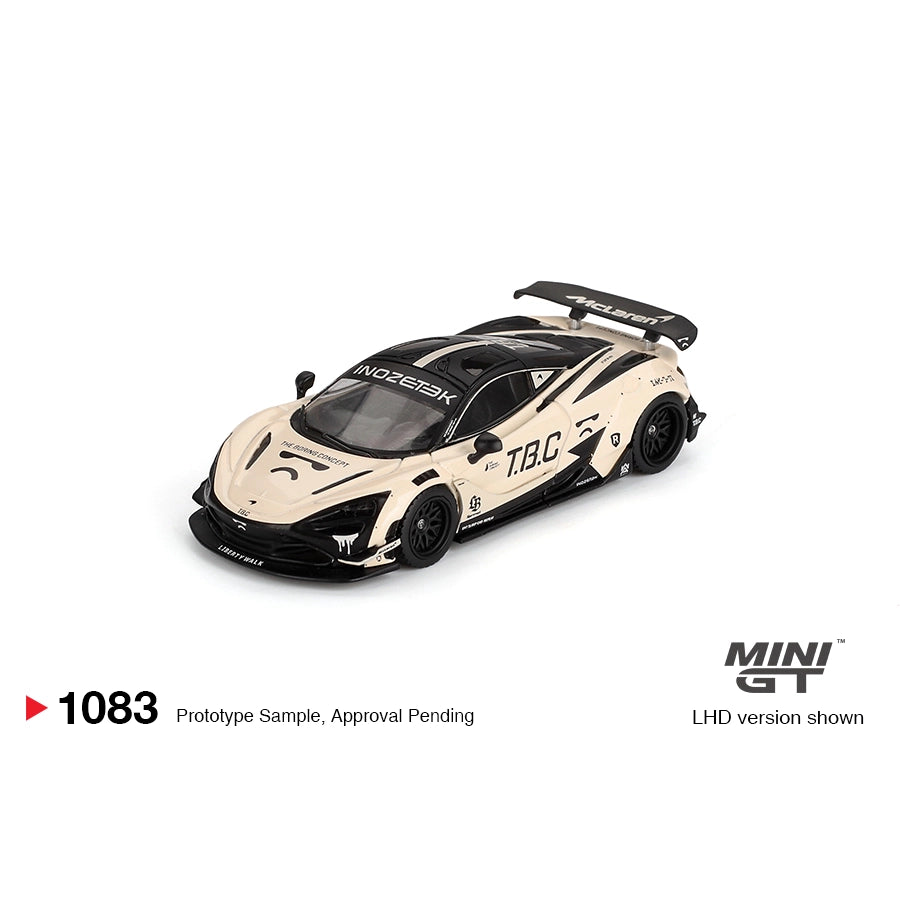 Mini GT 1:64 McLaren 720S LB Works The Boring Concept MGT01083-BL