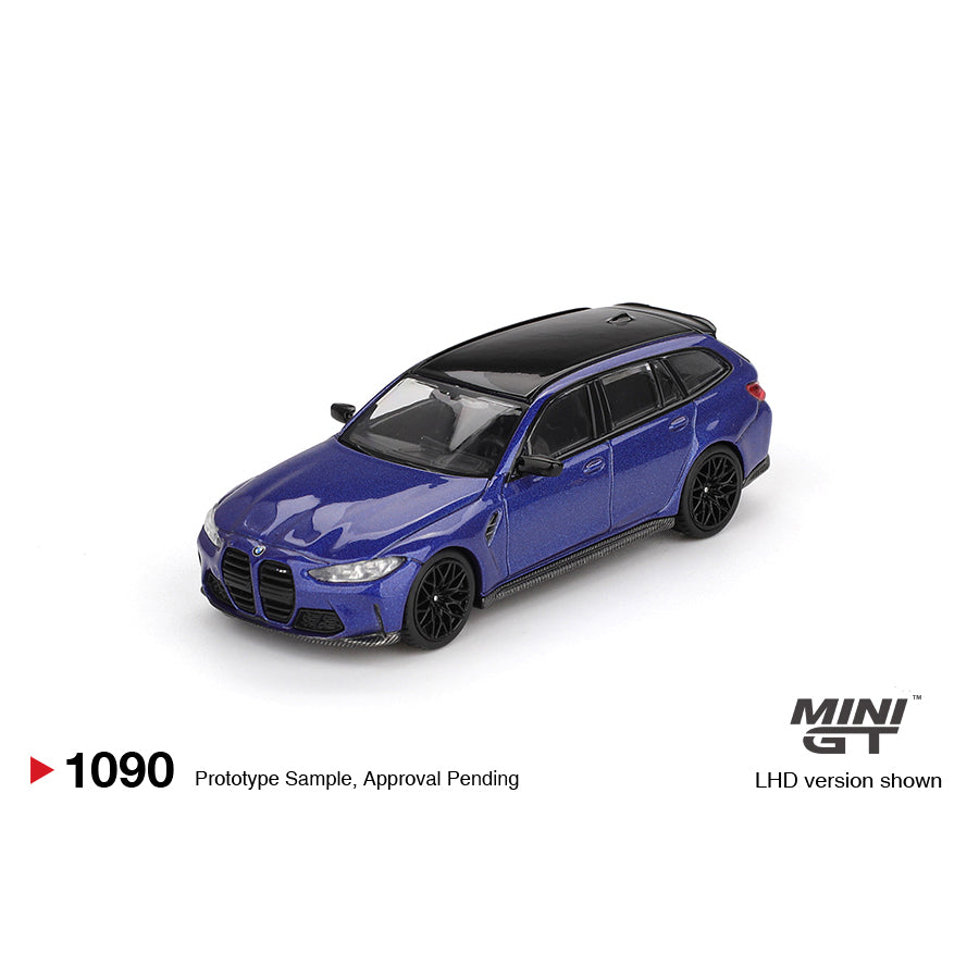 Mini GT 1:64 BMW M3 Competition Touring Portimao Blue Metallic