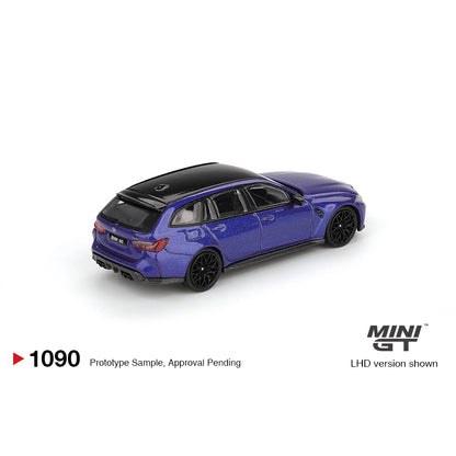 Mini GT 1:64 BMW M3 Competition Touring Portimao Blue Metallic