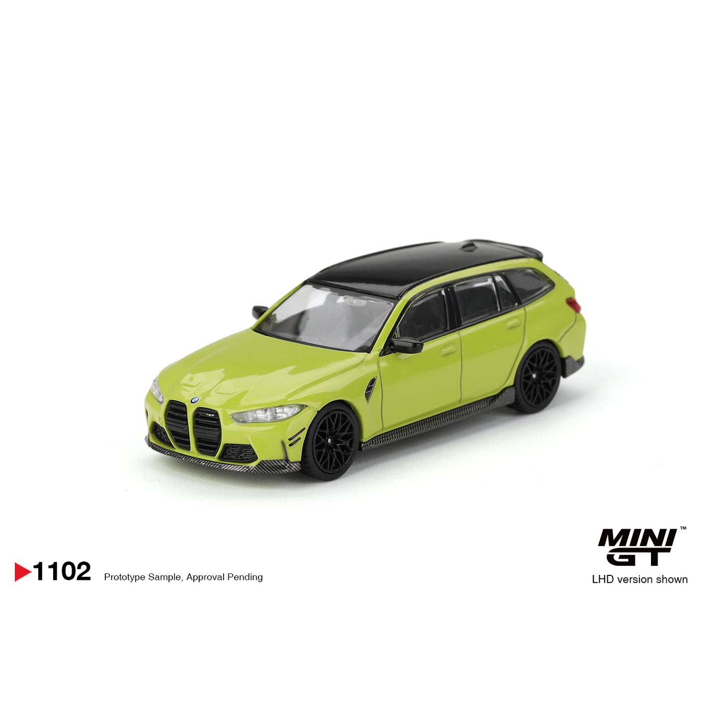 Mini GT 1:64 BMW M3 M Performance Touring Sao Paulo Yellow