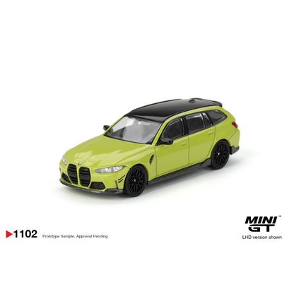 Mini GT 1:64 BMW M3 M Performance Touring Sao Paulo Yellow