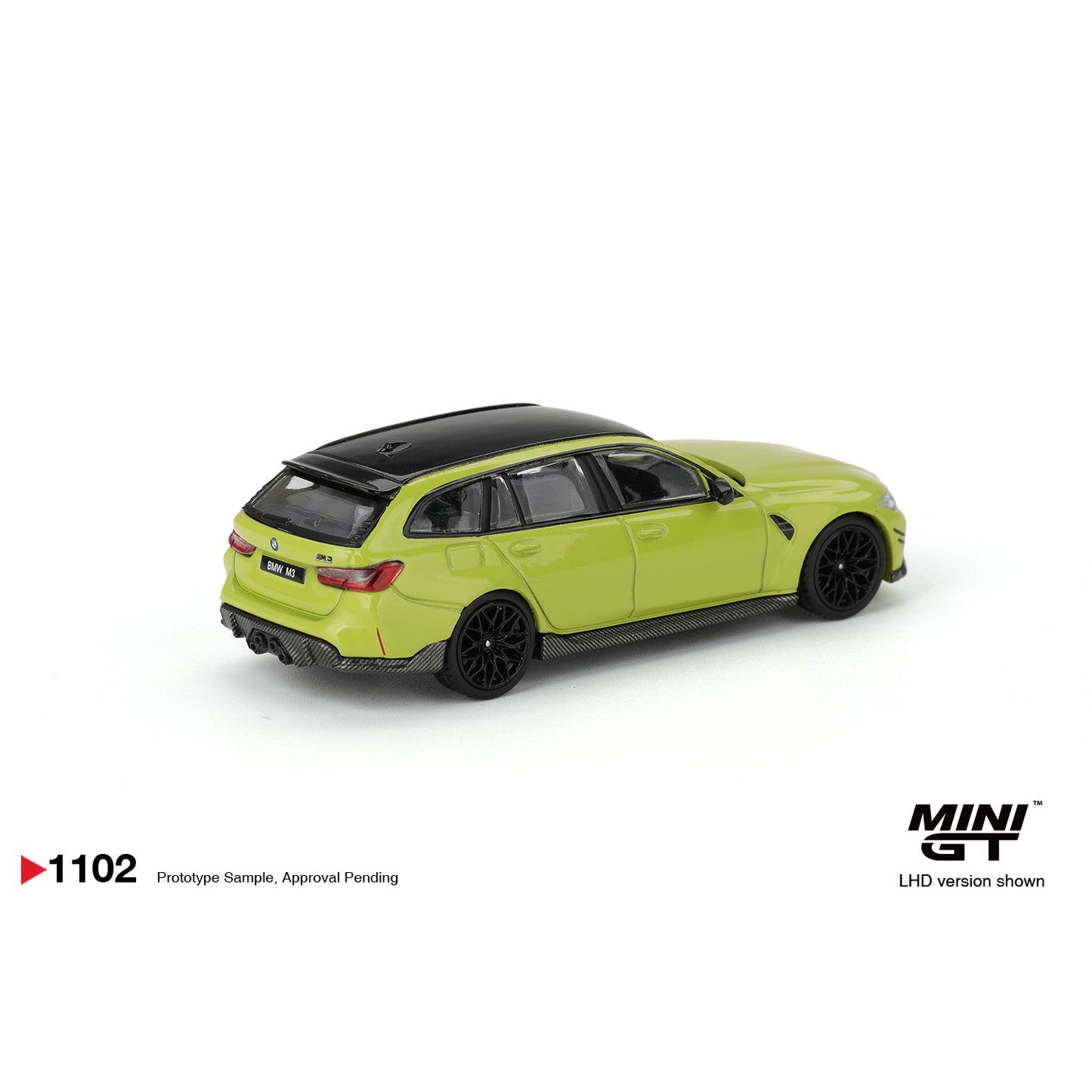 Mini GT 1:64 BMW M3 M Performance Touring Sao Paulo Yellow