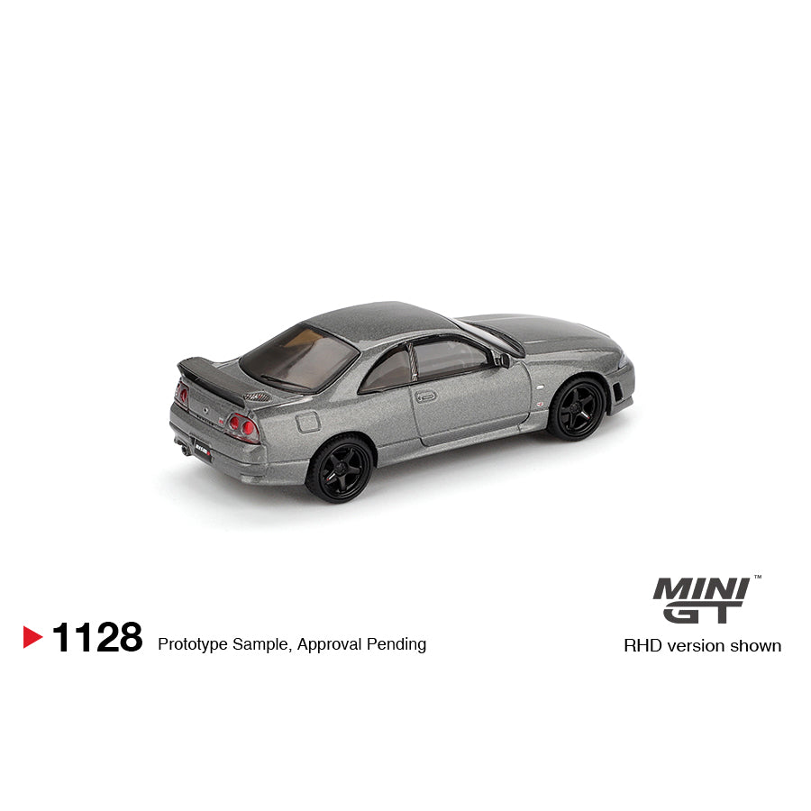 Mini GT 1:64 Nissan Skyline GT-R Dark Metal Gray NISMO BCNR33 CRS Version
