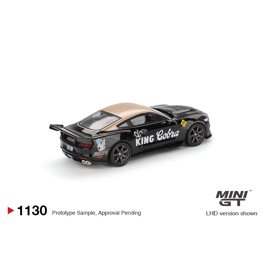 Mini GT 1:64 Shelby GT500 Dragon Snake Concept Black and Gold MGT01130-BL