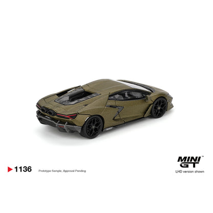 Mini GT 1:64 Lamborghini Revuelto Verde Gea Matte