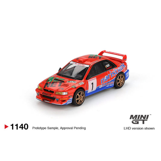 Mini GT 1:64 Subaru Impreza WRC97 #1 1999 DRM Champion MGT01140-BL