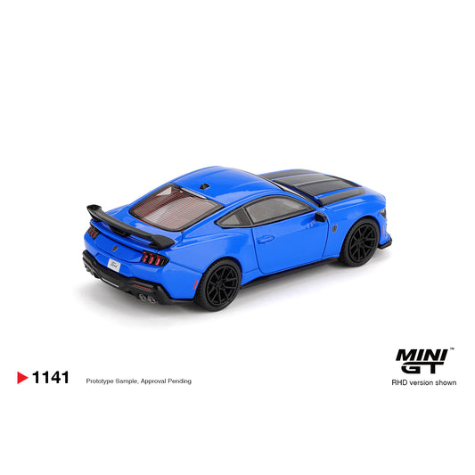 Mini GT 1:64 Ford Mustang Dark Horse 2024 Grabber Blue MGT01141-BL
