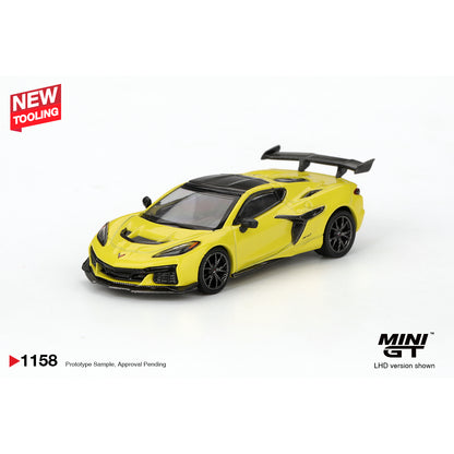 Mini GT 1:64 Chevrolet Corvette ZR1 Accelerate Yellow